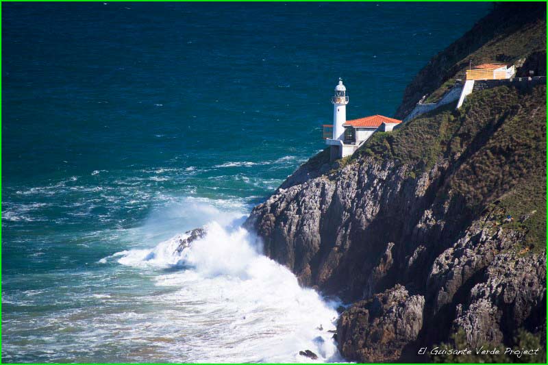 track Batería del Águila - Faro del Pescador - Faro del Caballo en Cantabria