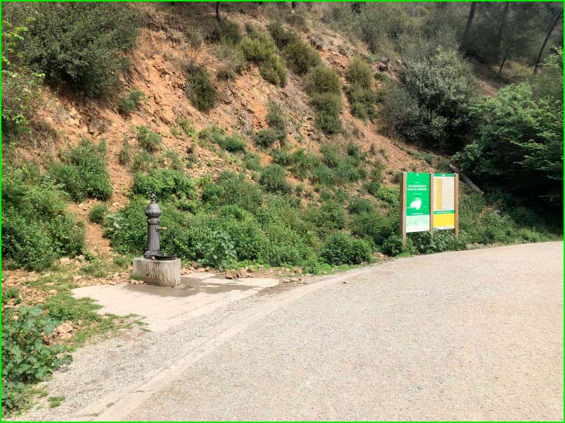 track Begas - Vallvidrera en Barcelona