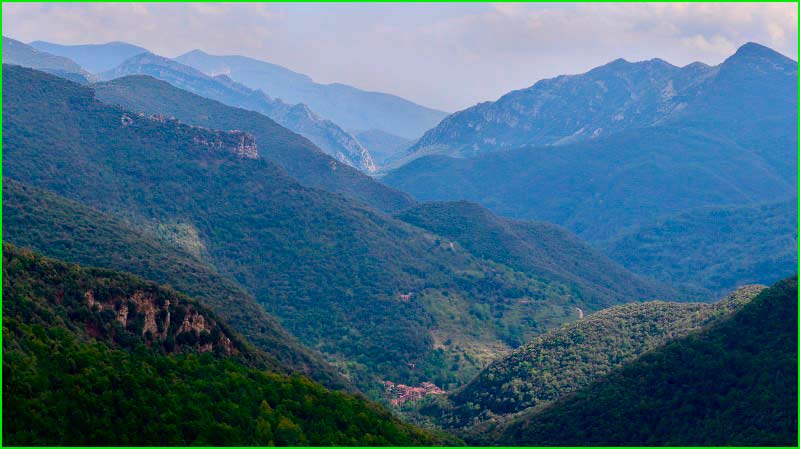 ruta Beget - Sant Valentí de Salarça en Gerona