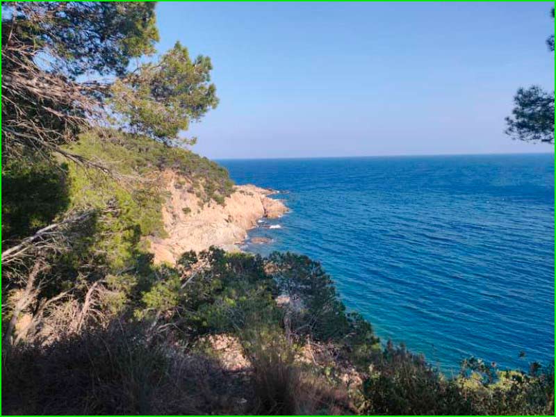 track Begur - Sa Riera - Sa Punta - Mas Mató en Gerona