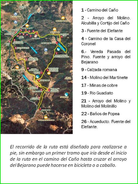 ruta Bejarano - Baños de Popea vía GR®48 Sierra Morena en Córdoba