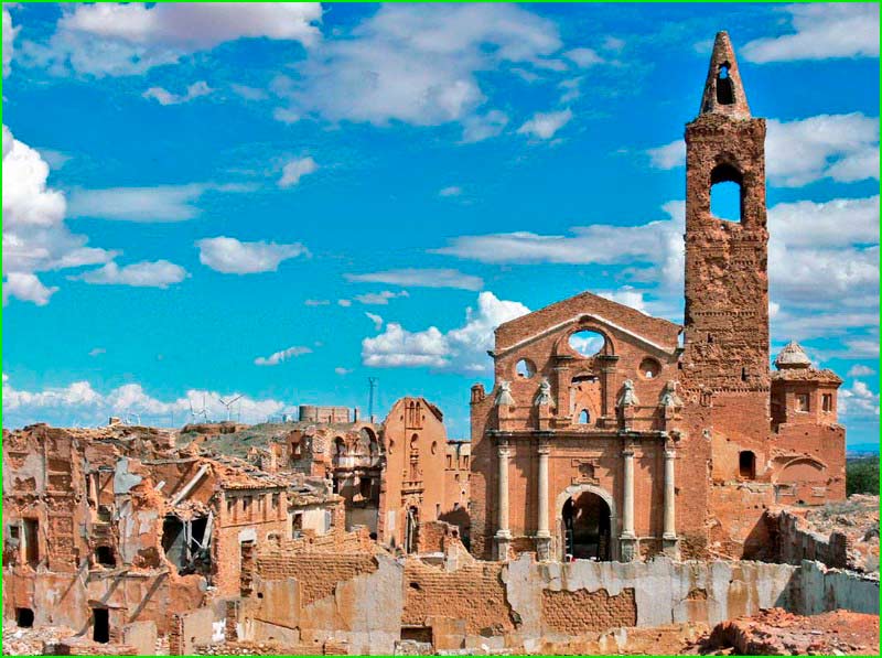 Belchite en Zaragoza