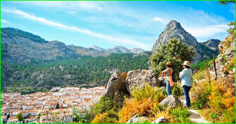 Parque Natural de la Sierra de Grazalema en Cádiz