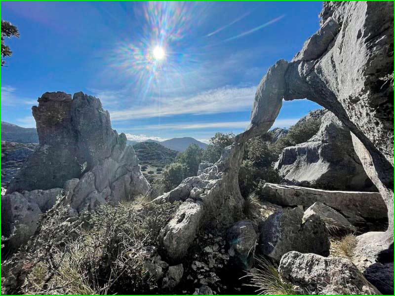 track Benaocaz - Sendero Salto de Cabrero - Arco Gótico en Cádiz
