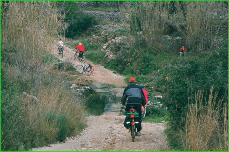track Benibrai - Les Passules en Alicante
