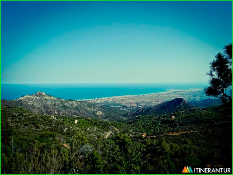 ruta Benicasim - Pico el Reboll - Barranco de Farcha en Castellón