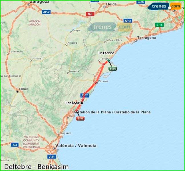 ruta por Benicasim, Castellon