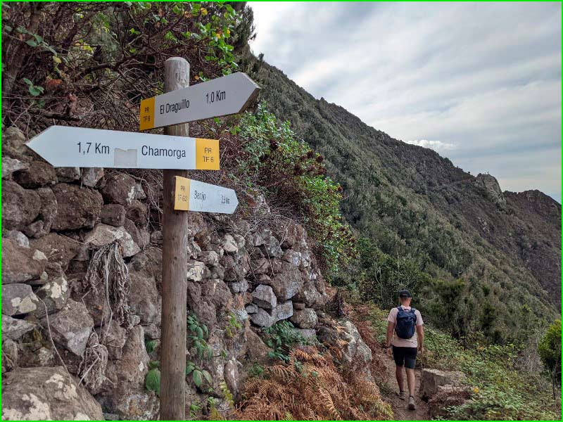 Parque Rural de Anaga en Santa Cruz de Tenerife