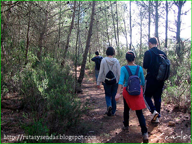 ruta Benlloch - Camí del Consell - Barranco del Médico en Castellón