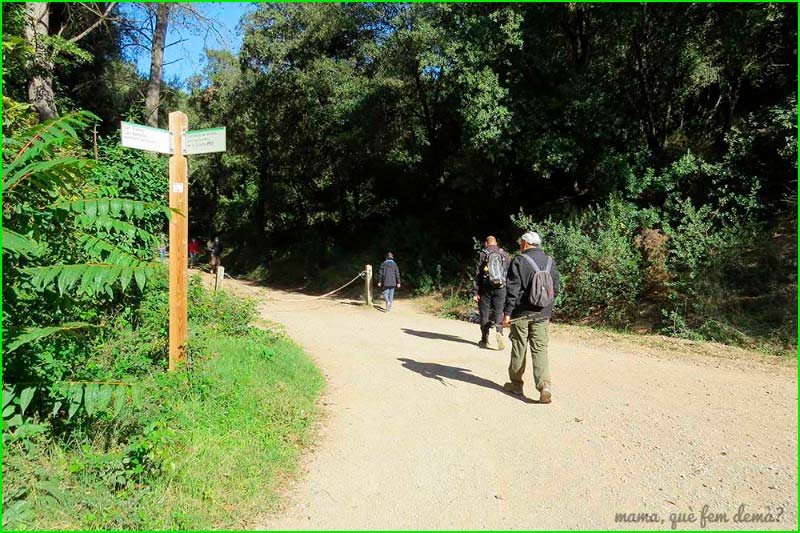 track Berga - Riera Dels Molins - Cascada de la Riera de Fontcaldes en Barcelona