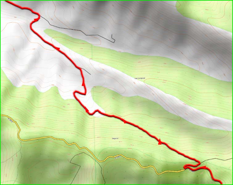 ruta Bernués - Cerro Larraín en Huesca