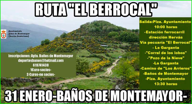ruta por Berrocal, Provincia de Huelva