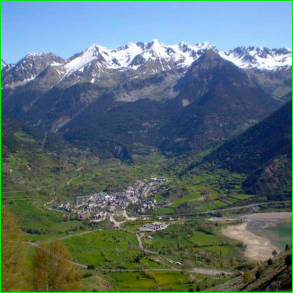 ruta Biescas - Orós Alto - Erata - Yéseros en Huesca