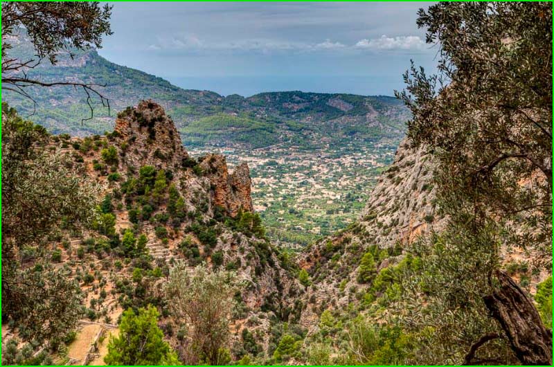 track Biniaraix - Embassament de Cúber en Baleares