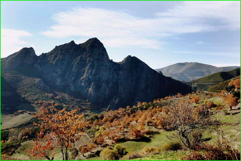 Parque Natural Serra da Enciña da Lastra en Orense