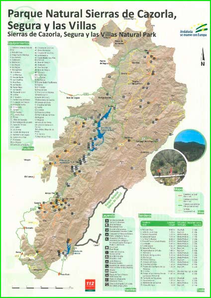 ruta por Parque Natural Sierras de Cazorla, Segura y Las Villas