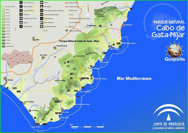 ruta por Parque Natural de Cabo de Gata-Níjar