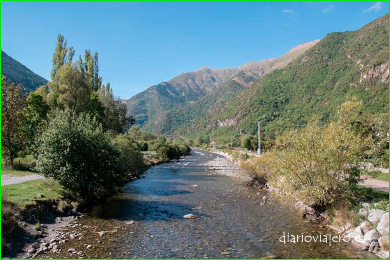 ruta Boí - Caldes de Boí vía Camí de l'Aigua en Lérida