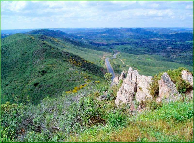 Parque Natural Sierra de Aracena y Picos de Aroche en Huelva