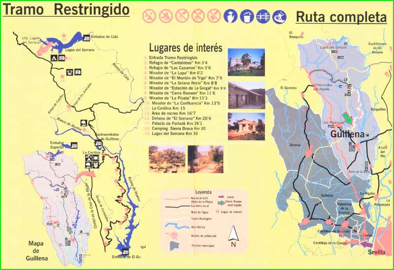 ruta Bormujos - Gerena - Ruta del Agua en Sevilla
