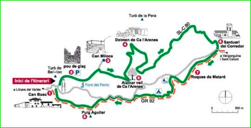 Bosc de Can Baró en Barcelona