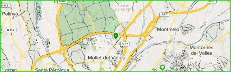 track Bosc de can Pantiquet en Barcelona