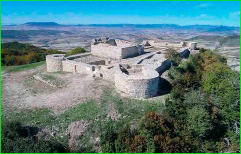 track Bosque de las Hadas - Castillo de Irulegi en Navarra