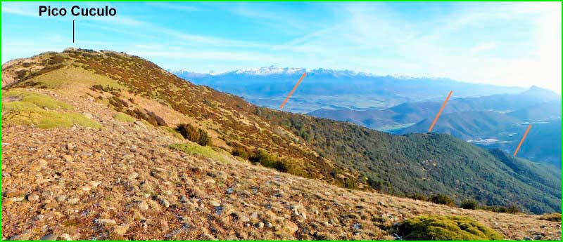 ruta Botaya - Pico Cuculo - San Vicente en Huesca