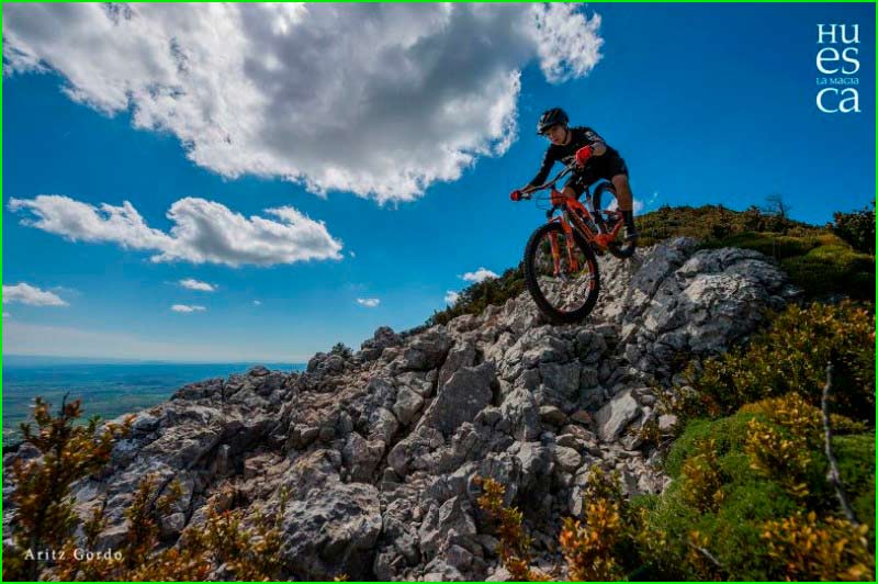 ruta BTT Enduro Rabaltueras en Huesca