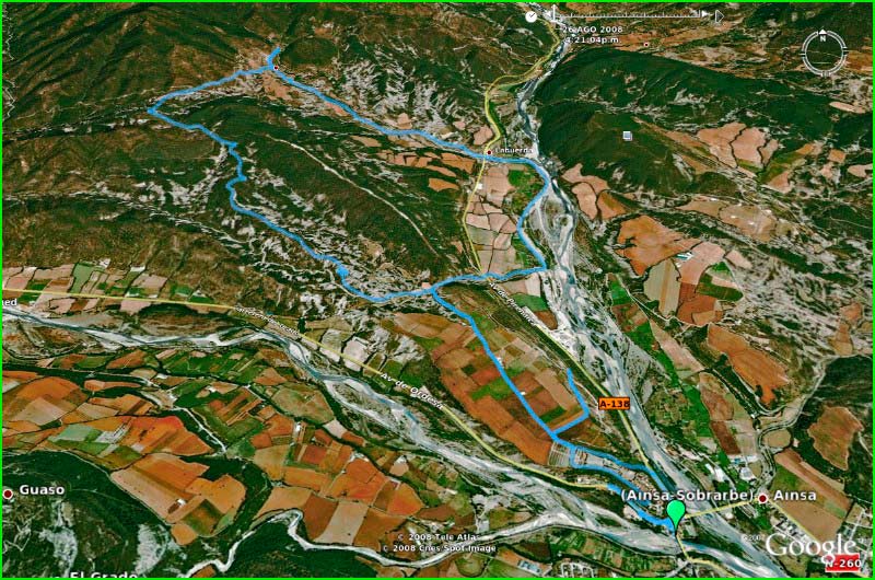track BTT Ruta 3 San Vicente de Labuerda en Huesca