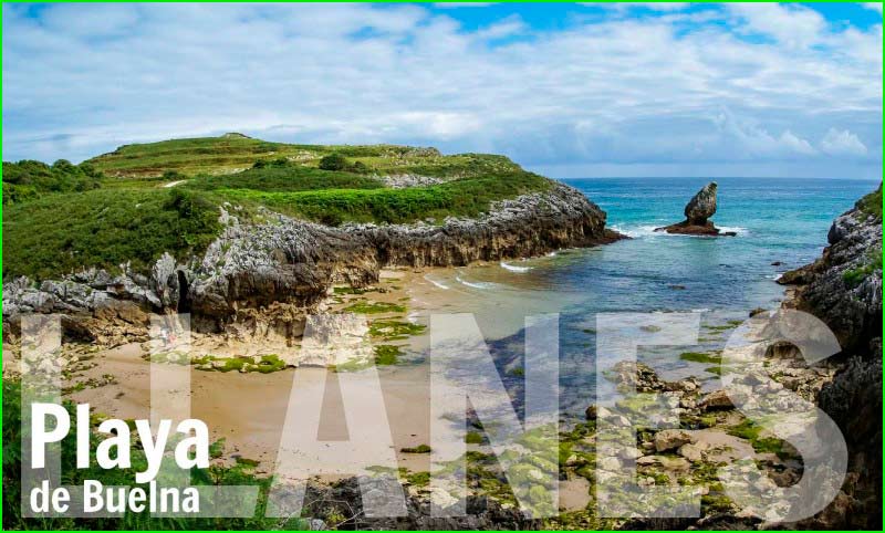 track Buelna - Playa Castiellu - Pendueles en Asturias