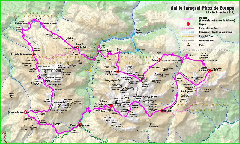 track Buferrera - Fuente la Texa - Jorcaín de Cantón en Asturias