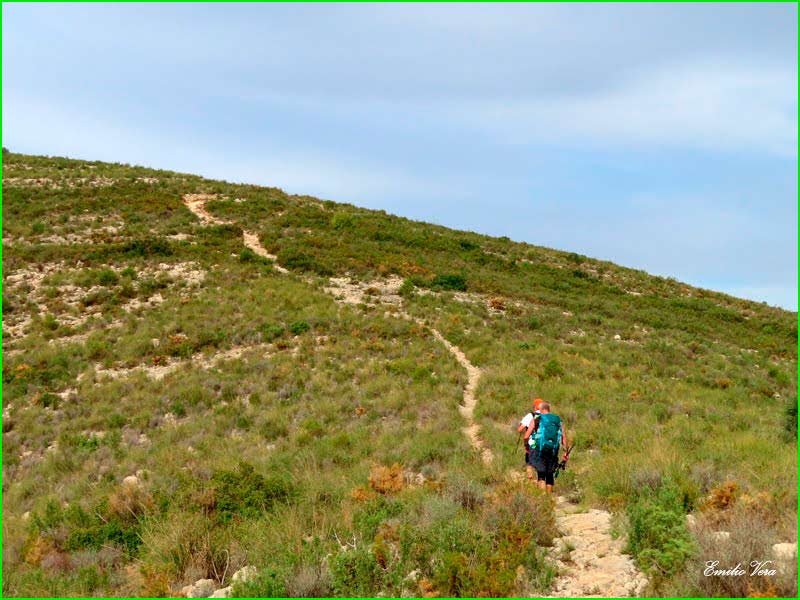 track Bugarra - Alto de Aligar en Valencia