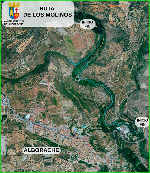 ruta Buñol - Alborache en Valencia
