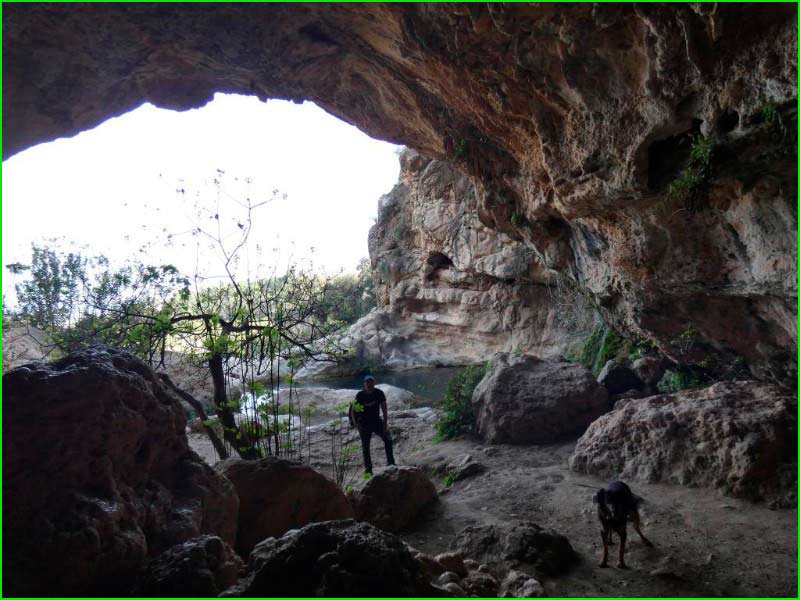 ruta Buñol - Cueva de la Zorra - Barranco Alonso en Valencia