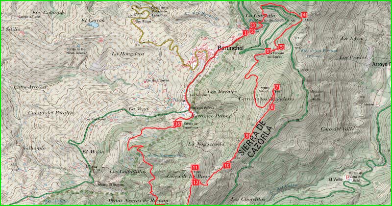 ruta por Parque Natural Sierra de Castril