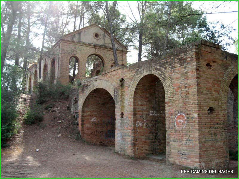 ruta Ca n'Abat - Ca n'Alegre - Casa de la Mina de Plom en Barcelona