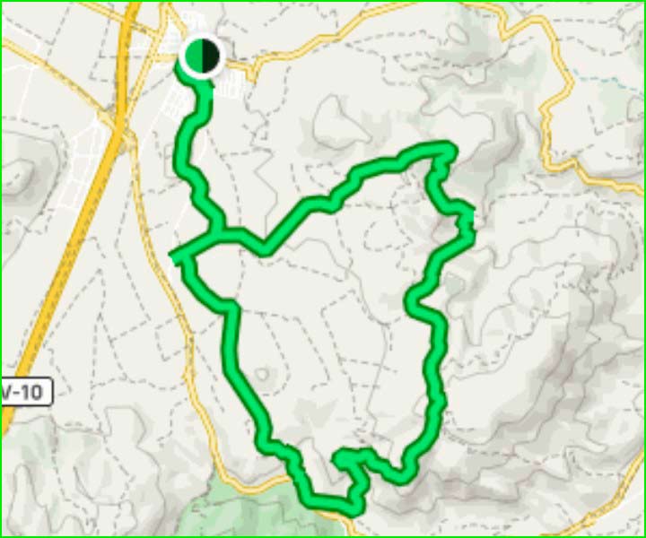 track Cabanes - Corral de Horta - La Forta en Castellón