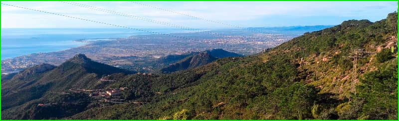 ruta por Parque Natural del Desierto de las Palmas