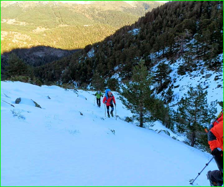 track Cabezas de Hierro - Pulmones - Pistas Valdesqui en Madrid