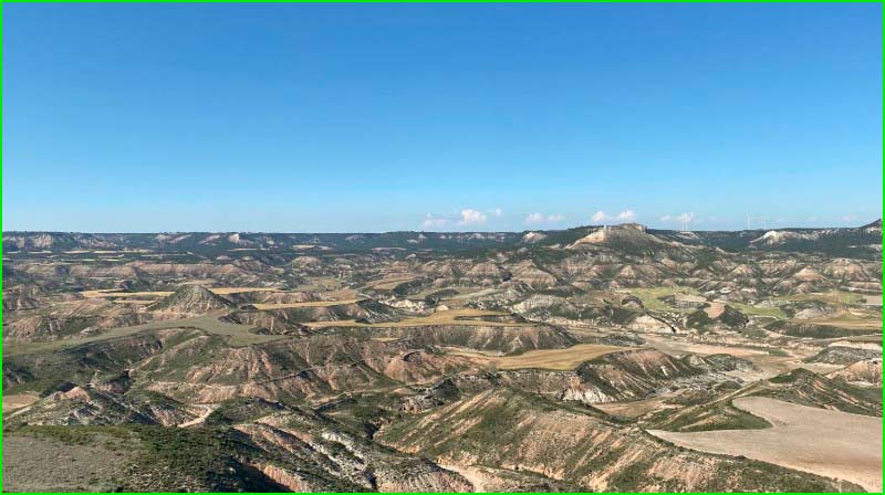 Parque Natural de las Bardenas Reales en Navarra