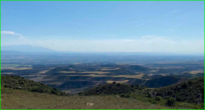 Parque Natural de las Bardenas Reales en Navarra