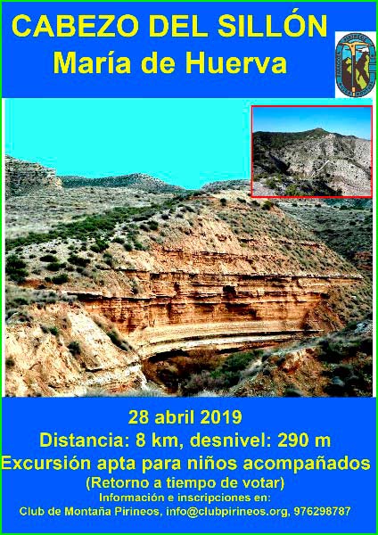 ruta Cabezo Sillón vía María de Huerva en Zaragoza