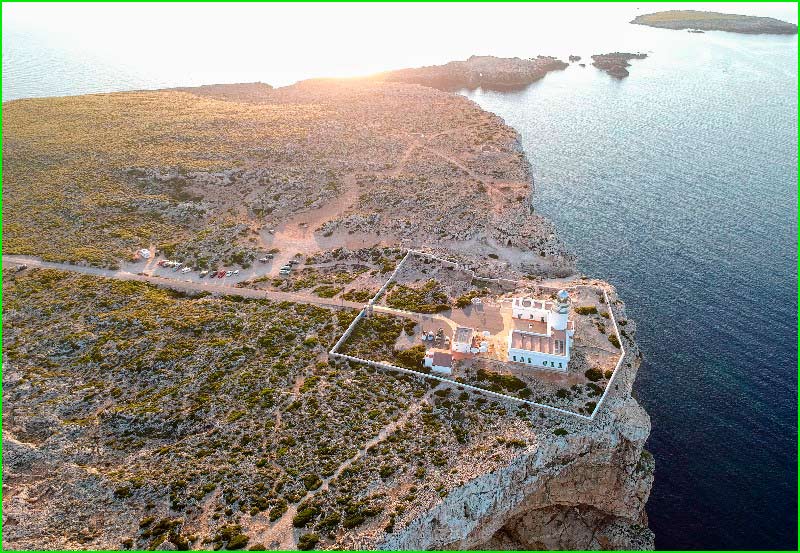 track Cabo de Caballería en Baleares