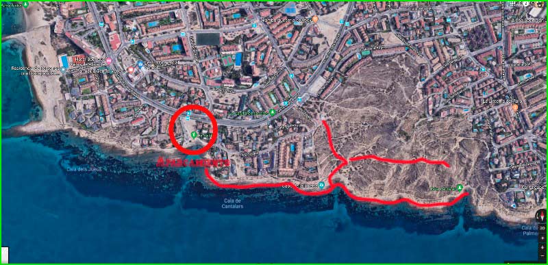 ruta por Alicante, Alicante