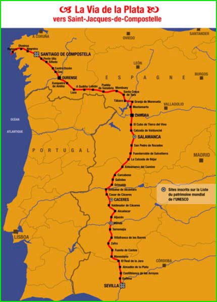 ruta Cáceres - Tramo Urbano de la Vía de la Plata en Cáceres