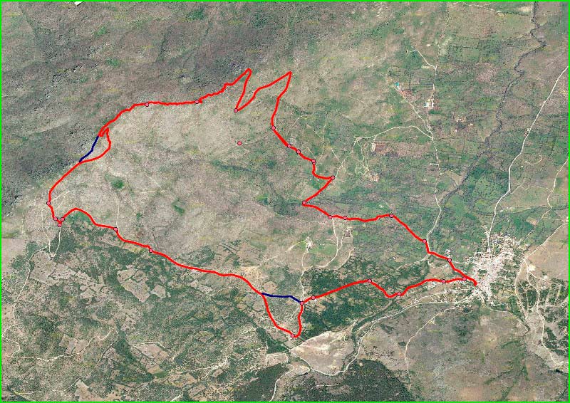 track Cachiporrilla - Cerro del Águila - El Espartal en Madrid