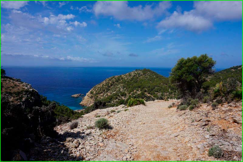 track Cala d’Egos en Baleares