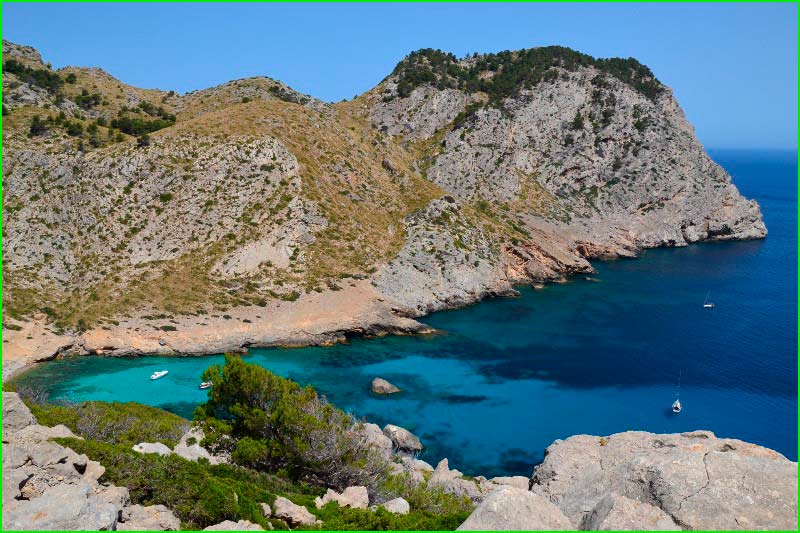 ruta Cala Figuera - Morro de Catalunya en Baleares