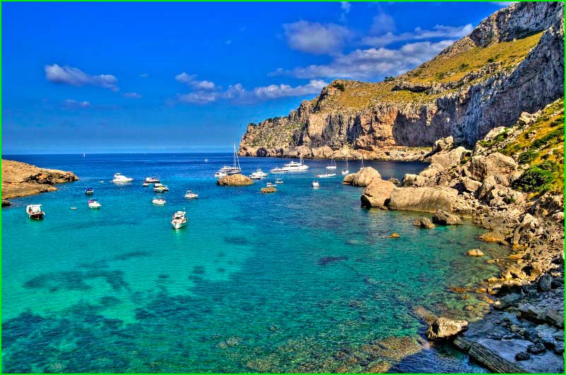 track Cala Figuera en Baleares